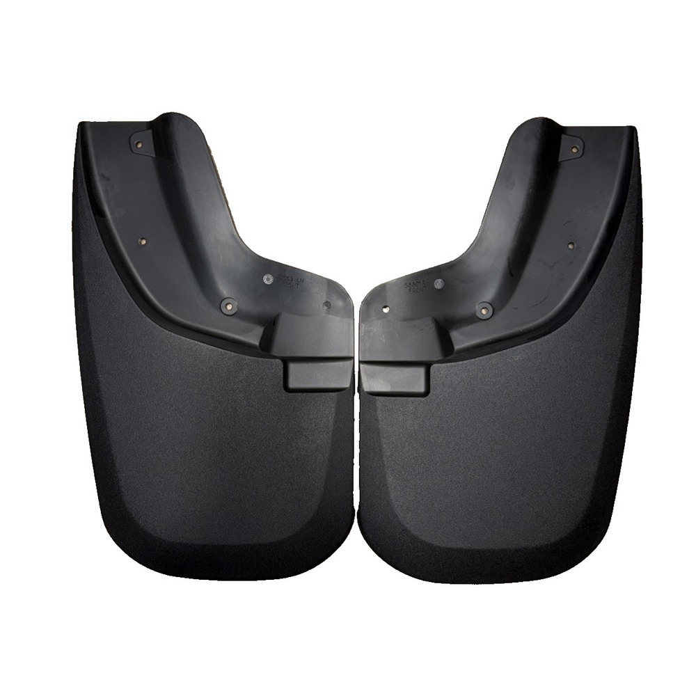Husky Liners Front Mud Guards 56691 Black Ford Super Duty OE Fender Flares 2pc